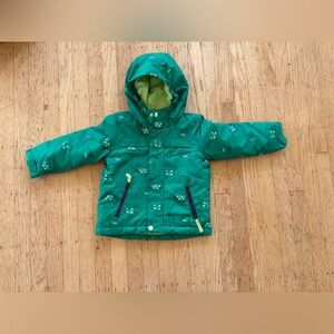 Cat & Jack dinosaur winter coat parka